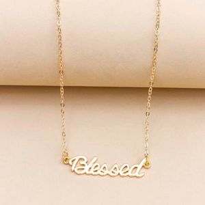 SOLD OUT- Blessed Gold Chain